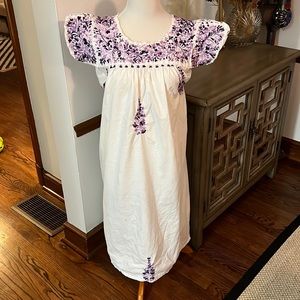 Gorgeous hand stitched Mexican Dress